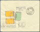 Kuwait - Portomarken: 1963 Kuwait Postage Due Stamps 8f. And 10f. Pair Tied By Bilingual "AHMADI/17 - Koeweit