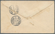 Libanon: 1915, DJUBEIL (LIBAN) (Isfila No.1, RR) On 20 Para Postal Stationery Envelope Used Uprated - Libano