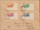Libanon: 1938, "MEDICAL COLLEGE OF BEYROUTH" Complete Imperf Set Of Four Values With Corner Margin A - Lebanon