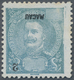 Macau: 1903, 2 (A.) On Dull Blue, Imprint Inverted, Unused No Gum. - Other & Unclassified