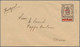 Macau: 1911, 1 A./5 R. Tied "MACAU 21 OUT 11"" To Unsealed Envelope Endorsed "bookpost" Used Local T - Other & Unclassified