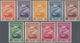 Macau: 1938, Colonial Empire 1 A./5 P. Resp. Respective Air Mail Set 1 A./1 P., Mint Never Hinged MN - Andere & Zonder Classificatie