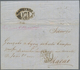 Macau - Besonderheiten: 1861, Incoming Mail From Portugal: Two Entire Folded Letters With Oval Rate - Andere & Zonder Classificatie