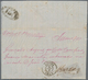 Macau - Besonderheiten: 1861, Incoming Mail From Portugal: Two Entire Folded Letters With Oval Rate - Other & Unclassified