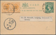 Malaiische Staaten - Straits Settlements: 1873/1900: Five Lovely Covers And Postcards From Singapore - Straits Settlements