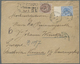 Malaiische Staaten - Straits Settlements: 1896, Back-printed Envelope Of S.M. Schiff "Saida", Used R - Straits Settlements