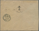 Malaiische Staaten - Straits Settlements: 1896, Back-printed Envelope Of S.M. Schiff "Saida", Used R - Straits Settlements