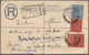 Malaiische Staaten - Straits Settlements: 1906, Registration Envelope KEVII 10 C. Uprated 4 C.(2 Inc - Straits Settlements