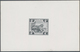 Malaiischer Staatenbund: 1919, Die Proof In Black Die II 4 C Leaping Tiger On Glazed Card, Cert. BPA - Federated Malay States