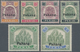 Malaiische Staaten - Pahang: 1898-99, PAHANG Set Of Six Values Up To $5 Green And Ultramarine, All M - Pahang