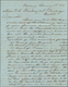 Malaiische Staaten - Penang: 1851, Stampless Folded Letter Addressed To Boston Written From Penang D - Penang