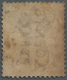 Malaiische Staaten - Perak: 1883 2c. On 4c. Rose, Ovpt. Type 9 And 13, Used And Cancelled By Part Of - Perak