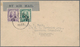 Malaiische Staaten - Sarawak: 1933, Air Mail Letter From KUCHING To Singapore With Arrival Mark On R - Andere & Zonder Classificatie