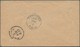 Malaiische Staaten - Sarawak: 1937, 25 C Violet And Orange, Single Franking On Airmail Cover With Cd - Other & Unclassified