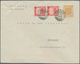 Mandschuko (Manchuko): 1936/41, HARBIN: Censored Covers (2) Resp. Franked Ppc Used To Germany; And P - 1932-45 Mantsjoerije (Mantsjoekwo)