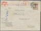 Mandschuko (Manchuko): 1936/41, HARBIN: Censored Covers (2) Resp. Franked Ppc Used To Germany; And P - 1932-45 Mantsjoerije (Mantsjoekwo)