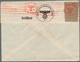 Mandschuko (Manchuko): 1936/41, HARBIN: Censored Covers (2) Resp. Franked Ppc Used To Germany; And P - 1932-45 Mantsjoerije (Mantsjoekwo)