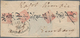 Niederländisch-Indien: 1855/1865 Ca., Lot Of 4 Folded Letter Sheets With Different Oval Postmarks, C - Niederländisch-Indien