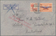 Delcampe - Niederländisch-Indien: 1929/1932, 5 C On 12 1/2 C Orange Wilhelmina Psc Uprated With 40 C On 80 C Or - India Holandeses