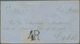 Philippinen: 1860, Cover Endorsed "4R" And "Espana / Via Suez" To Cadiz W. "SAN ROQUE 28 MAR 60" And - Philippines