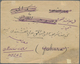 Saudi-Arabien - Nedschd: 1925, 1/2 Pia. Red With Blue Nejd Overprint And Second Overprint "Kurush Va - Saudi Arabia