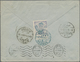 Saudi-Arabien - Nedschd - Portomarken: 1926, 1pi. Blue On Reverse Of Commercial Cover From "MECCA 28 - Saudi Arabia