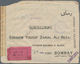 Saudi-Arabien: 1943. Air Mail Envelope (opening Faults) Addressed To India Bearing Yvert 115a, 3g Bl - Saudi-Arabien