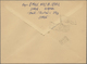 Syrien: 1930-36, Imperf Set Of 22 Values On Air Mail Cover From Bloudan To France And Retour In 1936 - Syrie