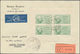 Syrien: 1945, President Shukri Al-Quwatli, 5pi. Green, Imperforate Mini Sheet With Four Stamps (slig - Syrie