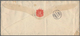 Thailand: 1895, Printed Palace Envelope (Royal Coat Of Arms On Back) Sent Registered To "The Vice Pr - Thailand