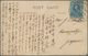 Thailand: 1910/20, 14 S. Blue Tied "Bangkok 19.10.12" To Cover To Tokyo W. Nov. 8 Arrival, Still Wit - Thailand