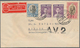 Thailand: 1928/51, Three Airmail Covers To Switzerland (2 Inc. Large A.V.2 Hs., Or Registered) Or To - Thailand