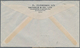 Thailand: 1937/50, Coronation 2 B. Etc., Three Registered Airmail Covers Used 1949/50 To Hong Kong. - Thailand