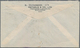 Thailand: 1937/50, Coronation 2 B. Etc., Three Registered Airmail Covers Used 1949/50 To Hong Kong. - Thailand