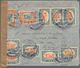 Thailand: 1941 Censored Airmail Cover From Bangkok To New York 'By KLM Airways Via Auckland & Clippe - Thailand