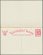 Thailand - Ganzsachen: 1914, Stationery Cards 2 S., 3 S., 6 S. And 6 S.+6 S. (3) Unused Mint. Merely - Thailand