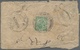 Tibet: 1920/49, Indian Offices In Tibet: KGV 1/2 A. Tied "GYANTSE 5 AP 20" Resp. Pair 1922 Both To N - Asia (Other)