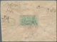 Delcampe - Tibet: 1920/49, Indian Offices In Tibet: KGV 1/2 A. Tied "GYANTSE 5 AP 20" Resp. Pair 1922 Both To N - Sonstige - Asien