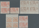 Vietnam-Nord (1945-1975): 1951/1955. Mis-perforations From The 1950's. 100 D Brown (Michel 4 AA), Bl - Viêt-Nam