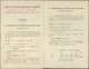 Vietnam-Nord (1945-1975): 1962/1969: A) Xunhasaba Folded Bulletin (Printed Matter) That Announces Th - Vietnam