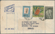 Delcampe - Vietnam-Nord (1945-1975): 1966/1968: Mixed Frankings: A) Envelope, Homemade From A Writing Pad From - Vietnam