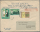 Vietnam-Nord (1945-1975): 1966/1968: Mixed Frankings: A) Xunhasaba Letter That Was Mailed As Printed - Vietnam