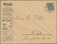 Delcampe - Thematik: Anzeigenganzsachen / Advertising Postal Stationery: 1901/1906, Partie Mit 5 Gebrauchten An - Zonder Classificatie