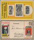 Thematik: Chemie / Chemistry: 1911, Bayern. Privat-Postkarte (Klappkarte) 3 Pf Luitpold "Georg Benda - Chemistry