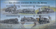 Thematik: Eisenbahn / Railway: 2001, Kongo (Kinshasa/Zaire). IMPERFORATE Miniature Sheet Of 6 For Th - Treinen