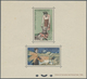 Thematik: Nahrung / Food: 1957, Rice Cultivating, Complete Set In Two Perforated, Gummed Blocks (not - Levensmiddelen