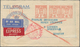 Thematik: Postautomation / Postal Mecanization: 1937/1938, Beautiful Pair Of Telegramm Envelopes One - Post