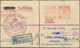 Thematik: Postautomation / Postal Mecanization: 1937/1938, Beautiful Pair Of Telegramm Envelopes One - Post