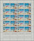 Thematik: Raumfahrt / Astronautics: 1966, Qatar. NOT-ISSUED Miniature Sheet "Soviet Cosmonauts And S - Autres & Non Classés