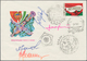 Thematik: Raumfahrt / Astronautics: 1980. Sojus 36. Decorative Envelope, Franked With 60 K, Four Cac - Other & Unclassified